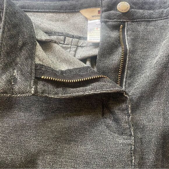 Woolrich Black Tone Texture Pants Size 8 - Picture 5 of 13